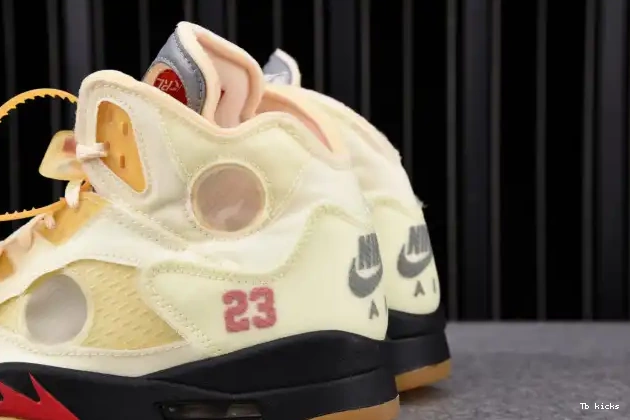 Rep TBK Retro DH8565-100 OFF-WHITE 5 Jordan Sail 0524